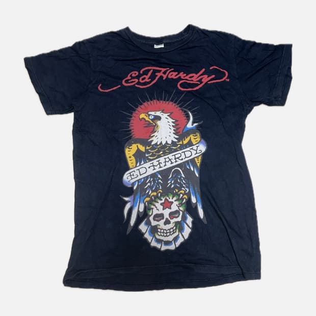 에드하디 Ed Hardy 프린팅 반팔티