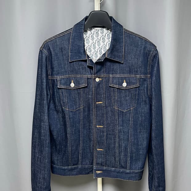 [정품] 새상품급 / 52 디올 오블리크 청자켓