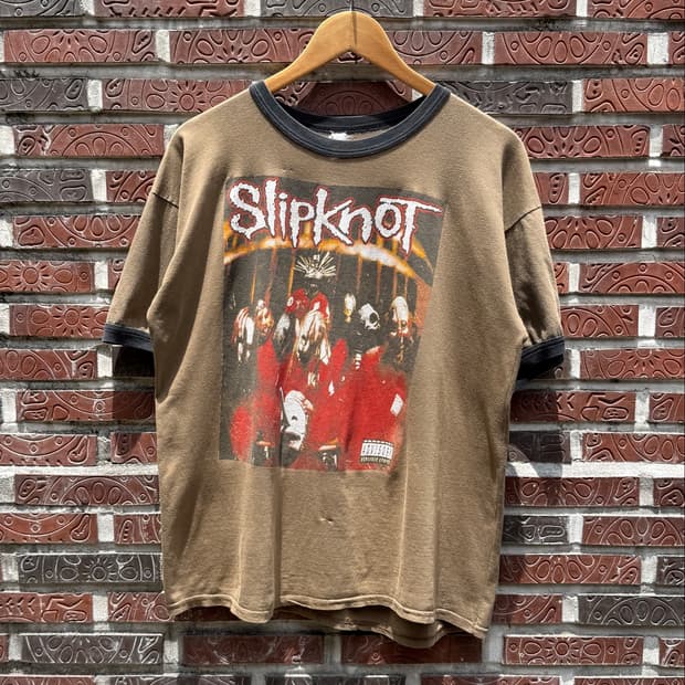 슬립낫 Slipknot 1999s 빈티지 밴드 티셔츠