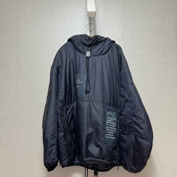 솔로이스트 19aw poem 패딩 후드