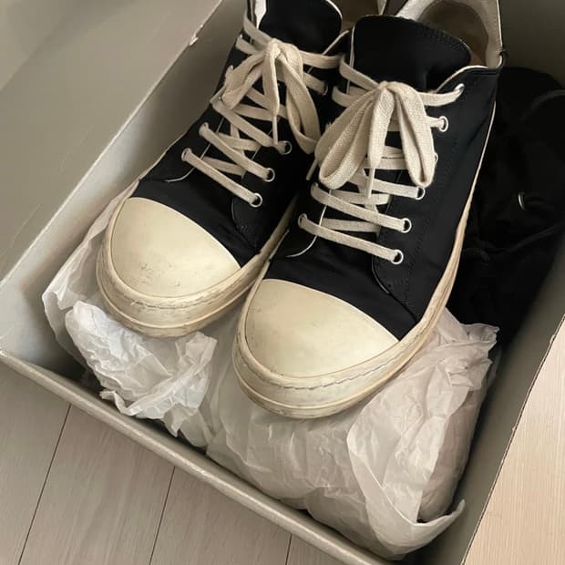 릭오웬스 다크쉐도우 로우 40.5