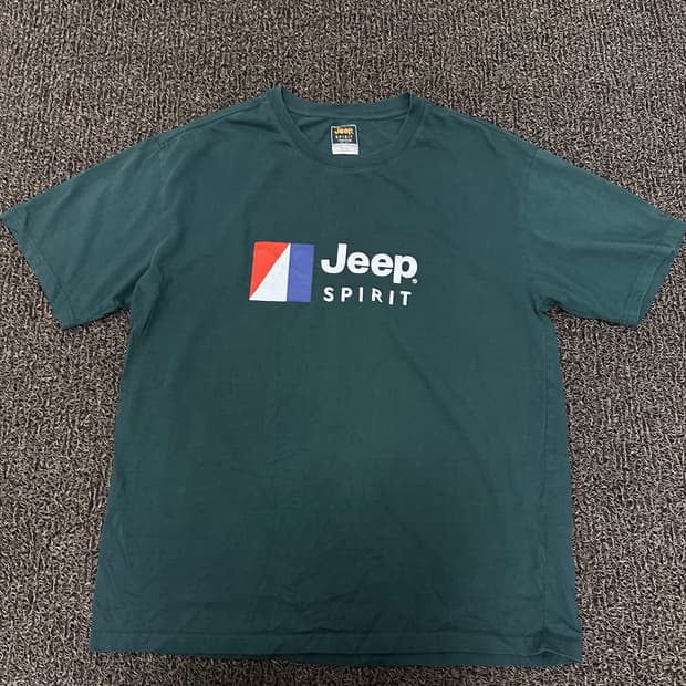 JEEP 지프 반팔티셔츠 그린 L