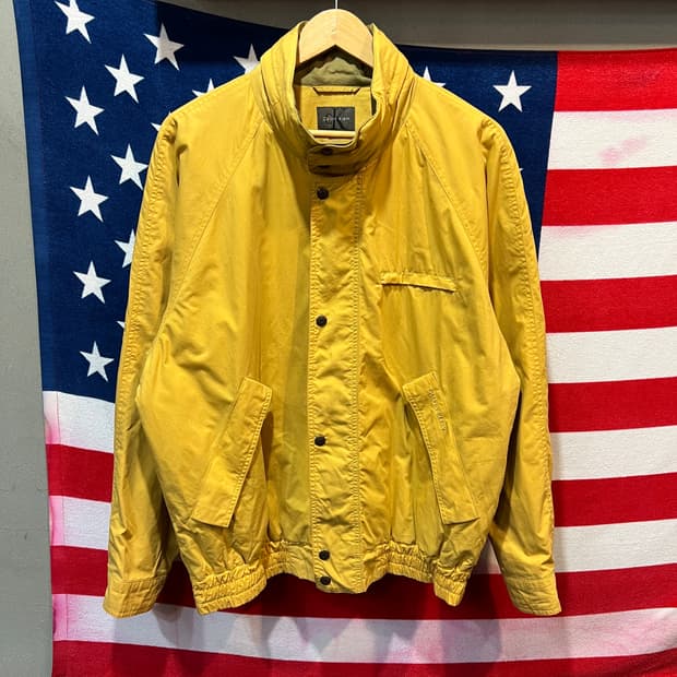 캘빈클라인 봄버 자켓 옐로우