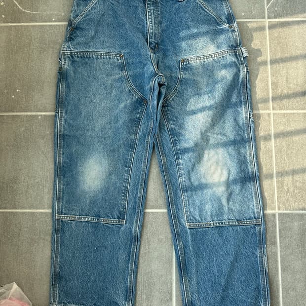 칼하트 더블니 B73 덩가리핏 38x30