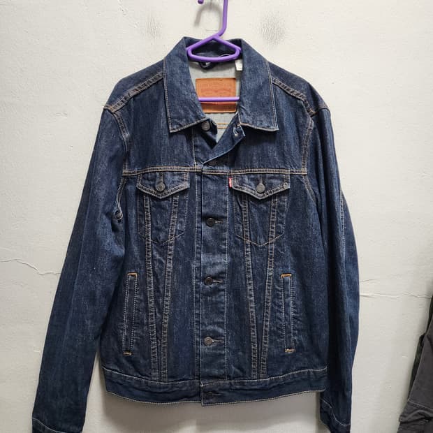 리바이스 데님 트러커 자켓 청자켓