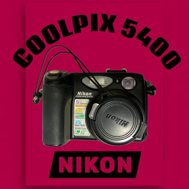 쿨픽스5400 (작례포함)