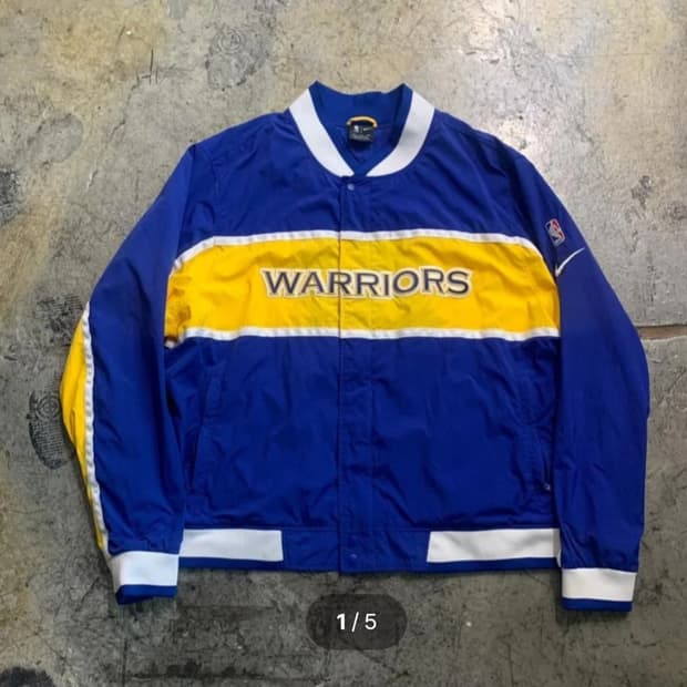 나이키 골든스테이트 워리어스 NBA 자켓