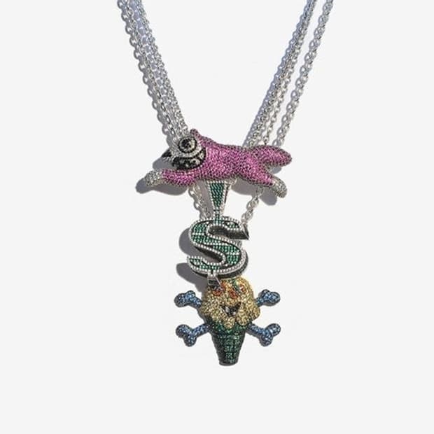 BBC 아이스크림 목걸이 세트 판매합니다