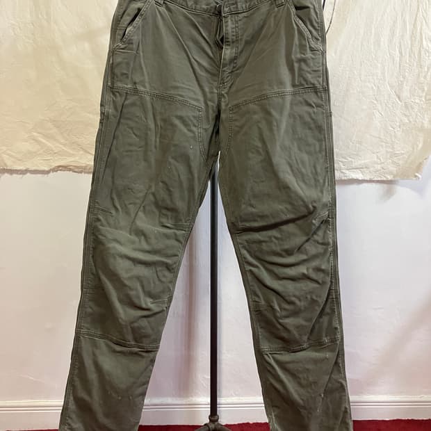 빈티지 칼하트 더블니 팬츠