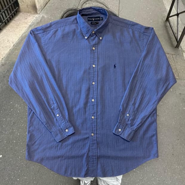 폴로랄프로렌 체크 셔츠 (Man 2XL)