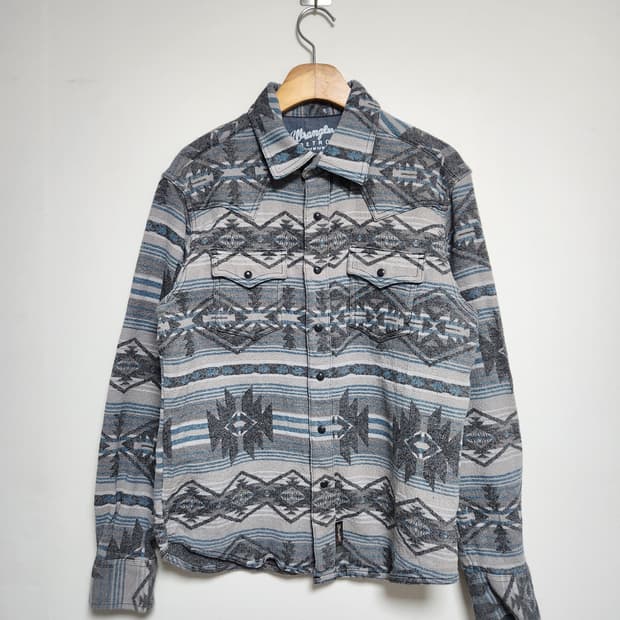 랭글러Wrangler 나바호 프리미엄 헤비 셔츠 L - S134