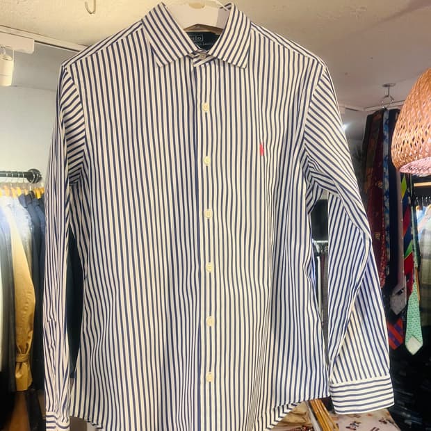 폴로 랄프로렌 스트라이프 드레스 셔츠