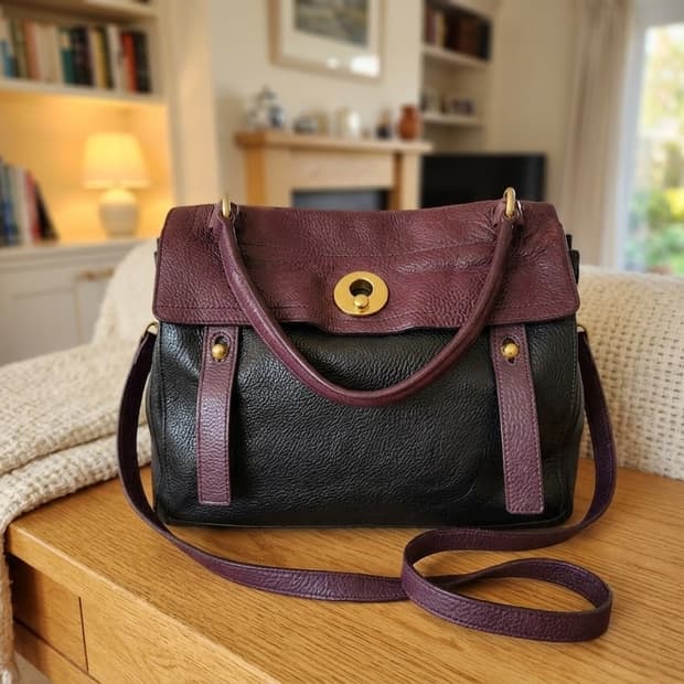 생로랑 뮤즈 투 토트 숄더 백