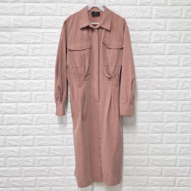 택포) M 한섬 랑방 LANVIN 롱 원피스 