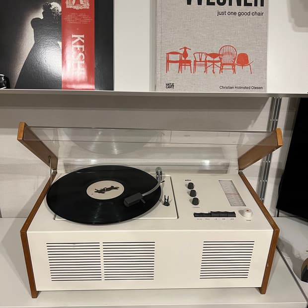 브라운 sk-55 빈티지 턴테이블