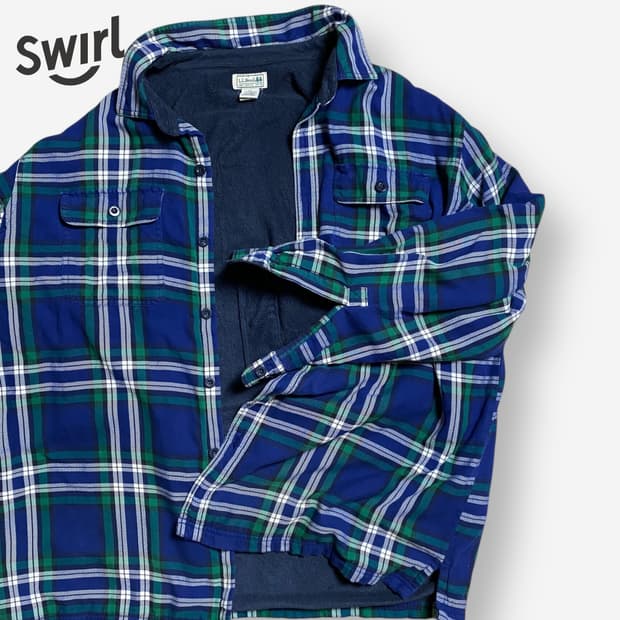 🌊LLBEAN Lining shirts jacket