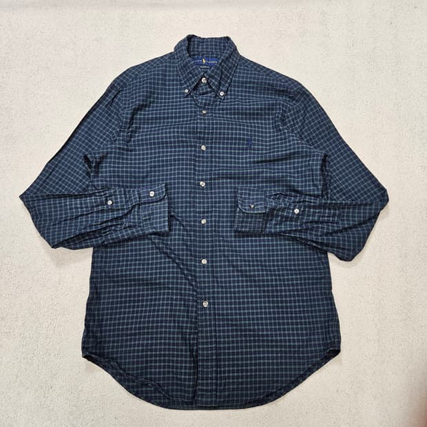 폴로 랄프 로렌 신형 체크 셔츠 S 클래식핏