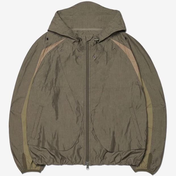 노매뉴얼 LIGHT SHIELD JACKET WASHED KHAKI S