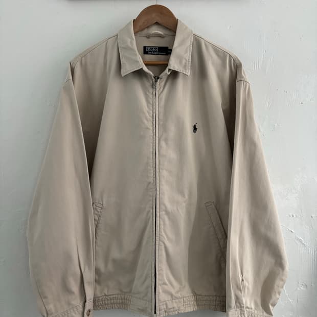 Polo 폴로 랄프로렌 베이지 코튼 자켓