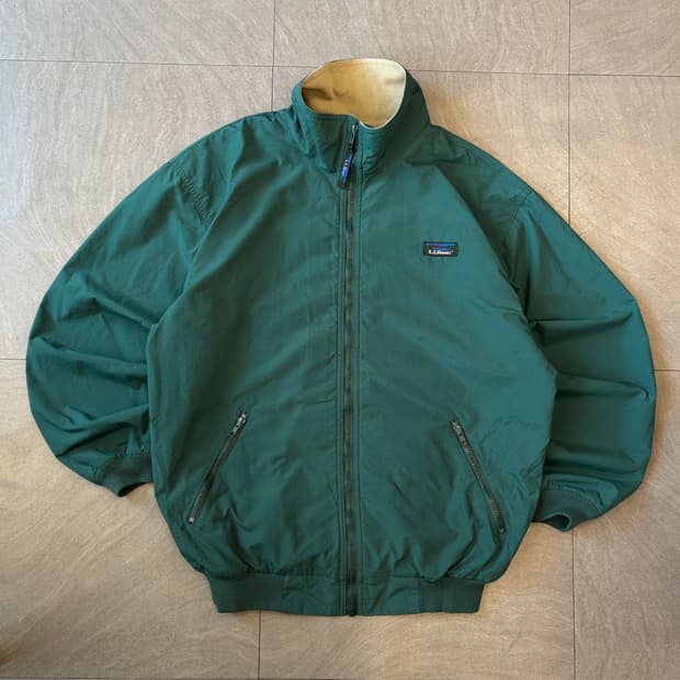 90s L.L.bean 90년대 엘엘빈 청록 컬러 쓰리 시즌 웜업 자켓