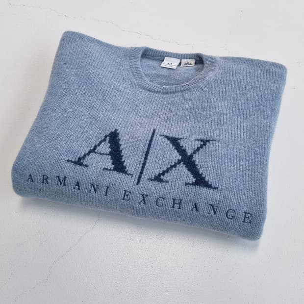 빈티지 아르마니 익스체인지 니트 - L