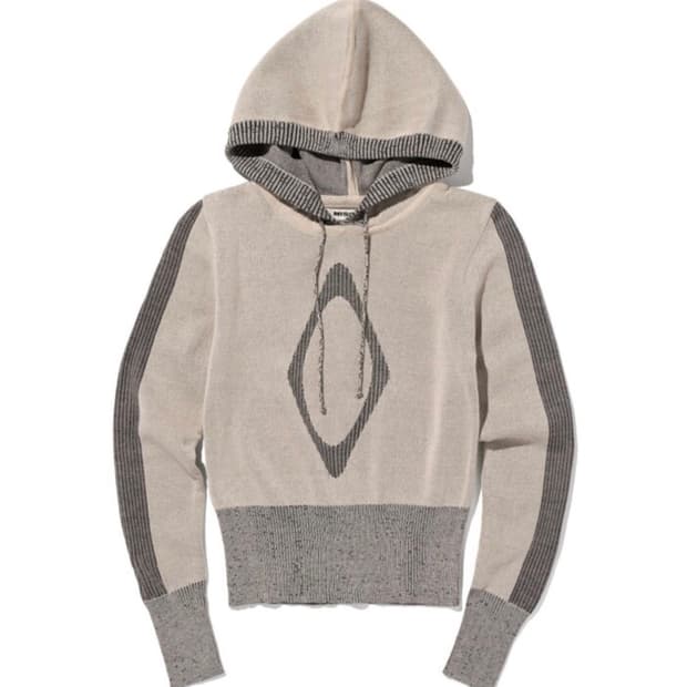 미스치프 롬버스 니트 후디 mschf rhombus knit hoodie