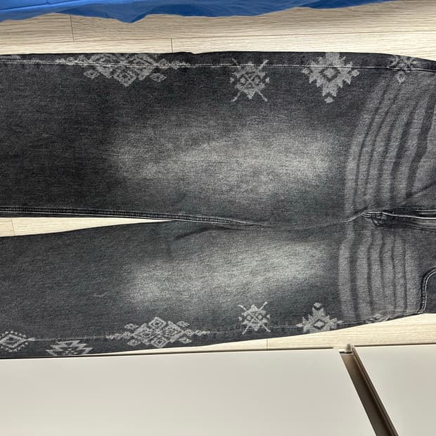 비바스튜디오 흑청 데님 XL