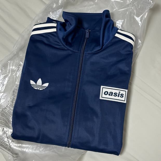 (L)아디다스 오아시스 트랙탑 나이트 인디고 네이비 / 져지 네이비