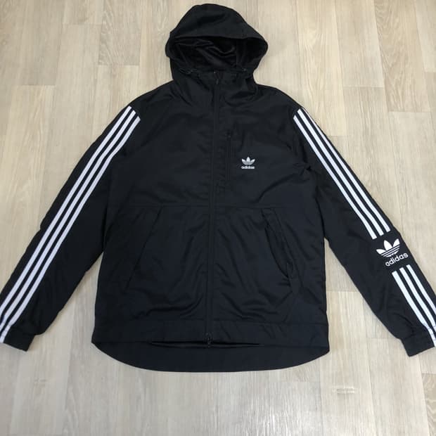 (M) 아디다스 adidas 불꽃 로고 락업 윈드 브레이커 자켓 점퍼