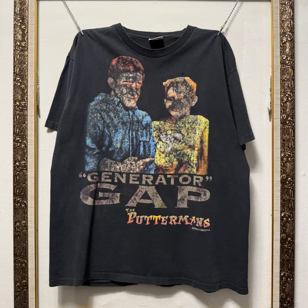 빈티지 90s 듀라셀 배터리 프로모 티셔츠