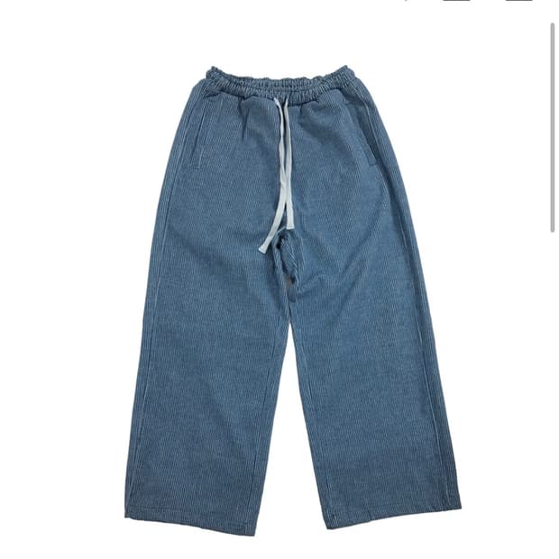 (1) 논노드 파자마 팬츠 데님블루