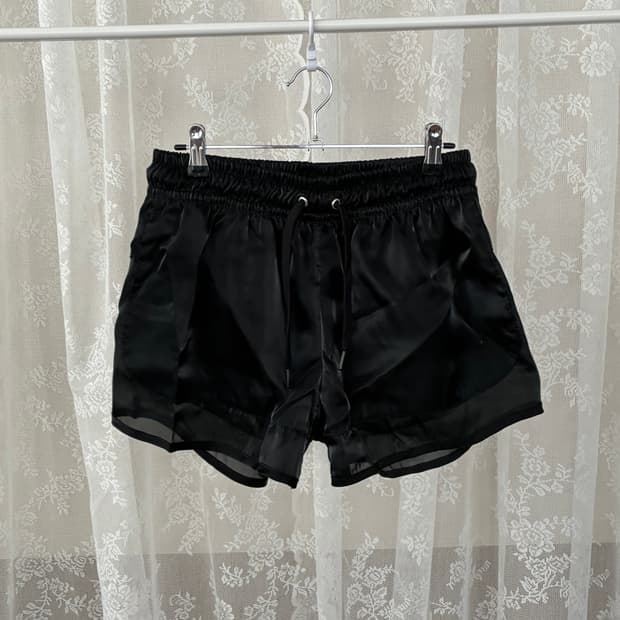 XL) 나이키 에어 시스루 반바지 쇼츠 블랙