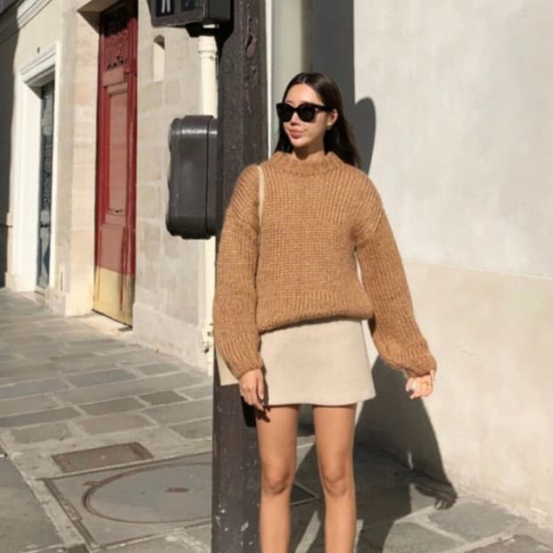 샵엠(SHOP M) 모헤어니트 프리사이즈 새상품