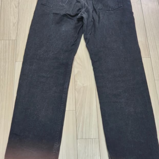 리바이스 506 블랙 데님 청바지 W84