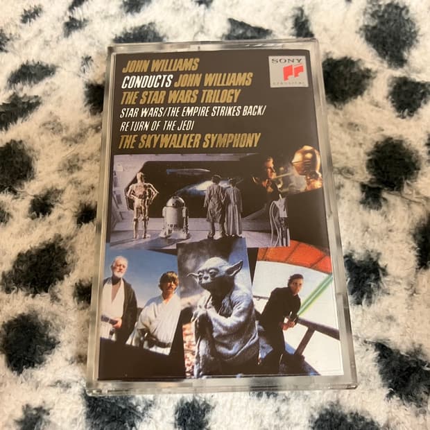 스타워즈 3부작 OST 존윌리엄스 영화음악 라이센스 초판 카세트테이프