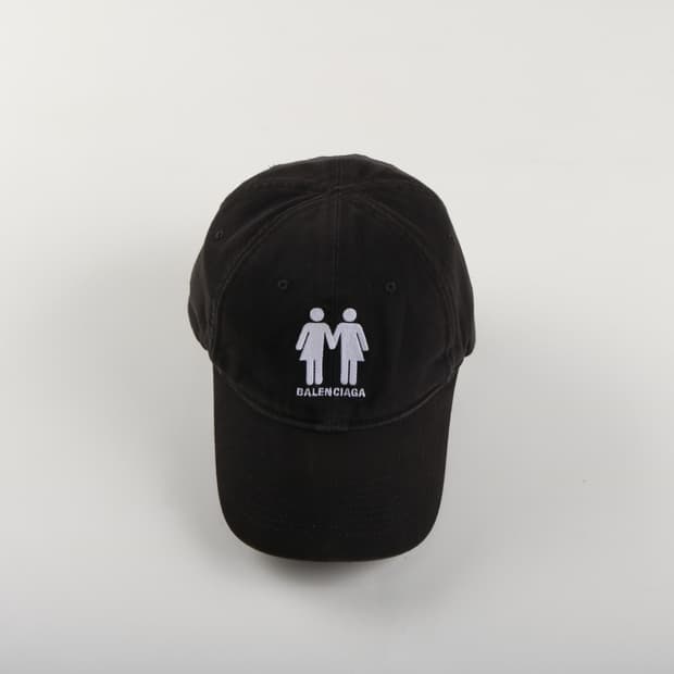 [L] 발렌시아가 프라이드 22 베이스볼 캡 모자