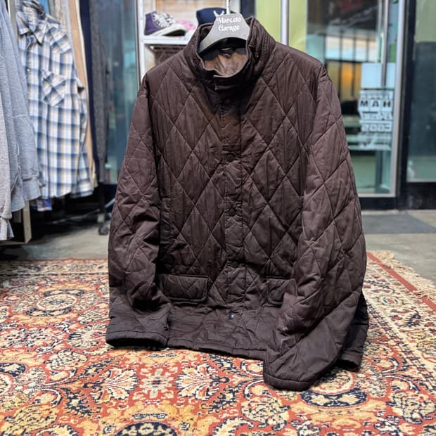 빈티지 바버 퀄팅 자켓 "XXL" (503)