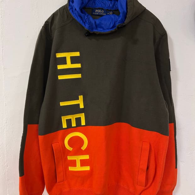 폴로 랄프로렌 하이테크 후드티 M