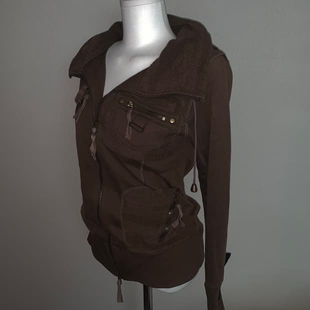 빈티지 y2k 집업 원피스