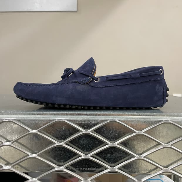 토즈 고미노 드라이빙 슈즈 블루 7