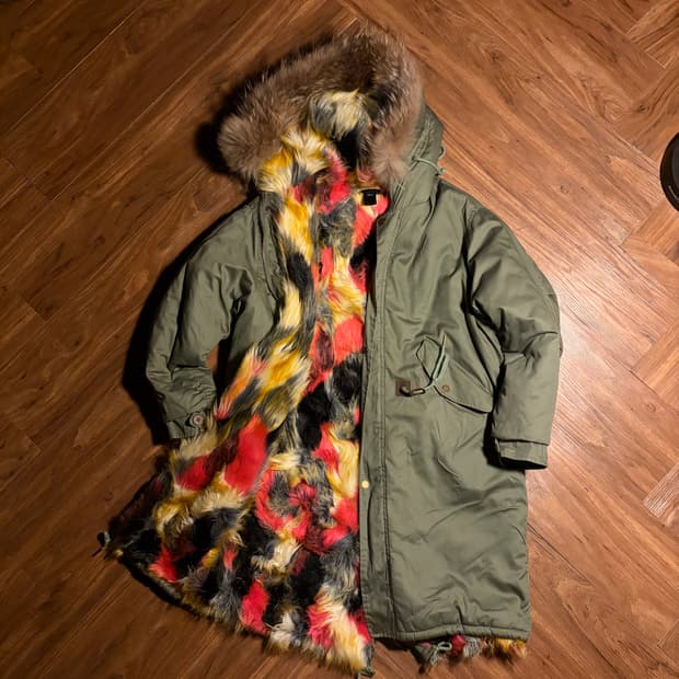 MARC BY MARC JACOBS FUR M-51 MODS COAT