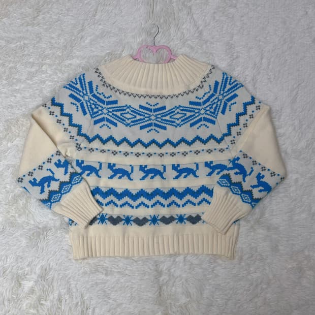 (새상품) 느좋 노르딕 니트