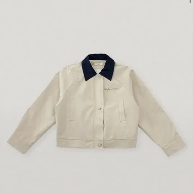 (새상품)oinii 오이니 배색 워크 블루종 - work blouson