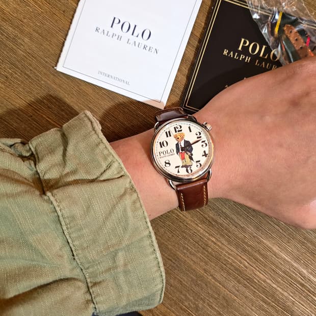 폴로 50주년 기념 베어 워치 한정판 (Polo Bear Watch)