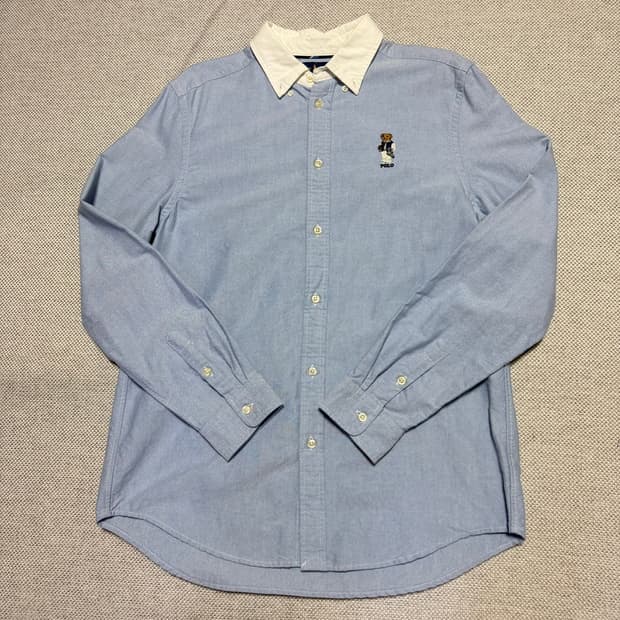 폴로 랄프로렌 베어 자수 옥스포드 셔츠