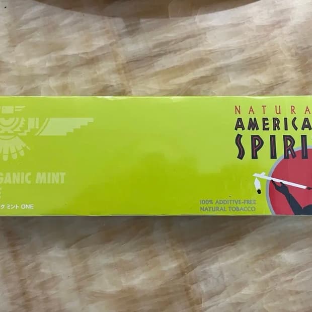 AMERICAN SPIRIT ORGANIC MINT FLAVOR