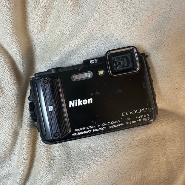니콘 쿨픽스 w300 디카/디지털카메라 