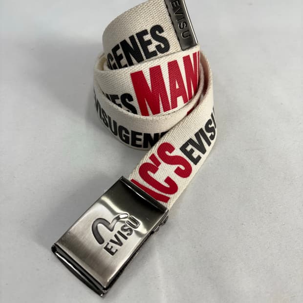 에비수 스포츠 캔버스 벨트