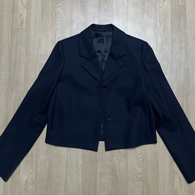 COS 여성 캐시미어 울 크롭자켓