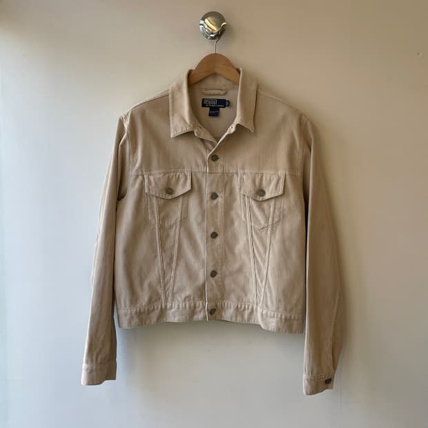 90‘s POLO 3rd trucker jacket L 폴로 트러커자켓 
